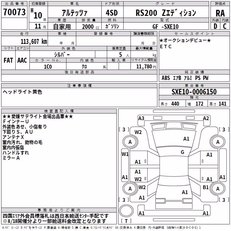 TOYOTA ALTEZZA