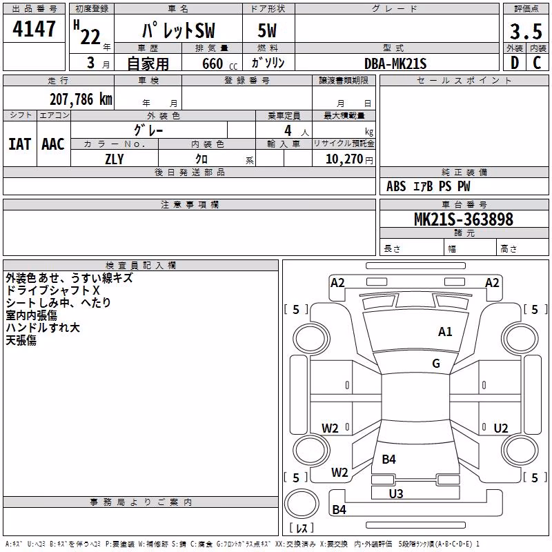 SUZUKI PALETTE