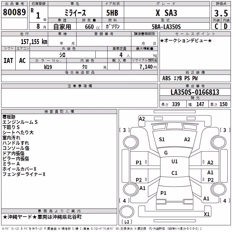 DAIHATSU MIRA E:S