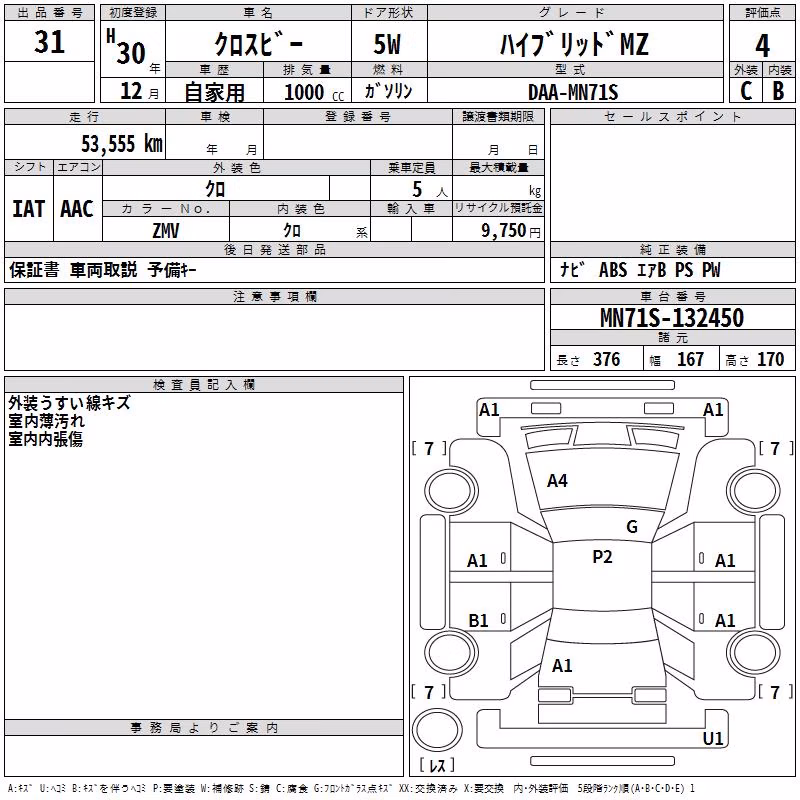 SUZUKI XBEE