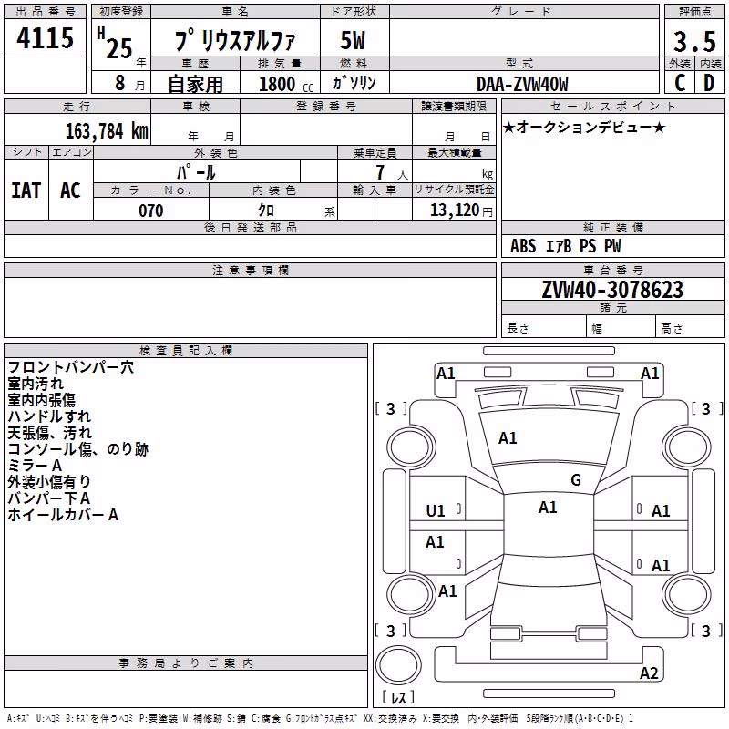 TOYOTA PRIUS ALPHA