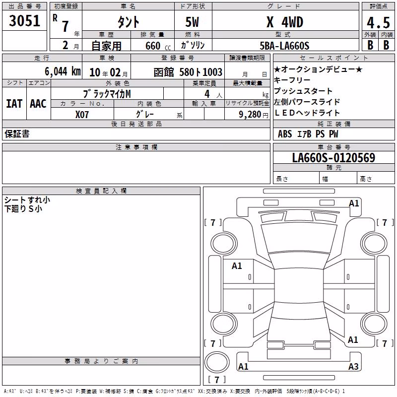 DAIHATSU TANTO