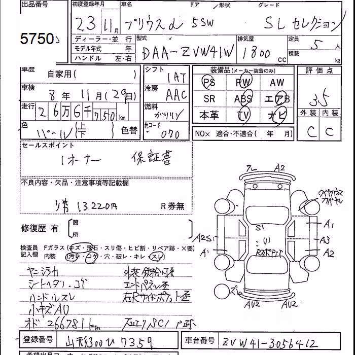 TOYOTA PRIUS ALPHA