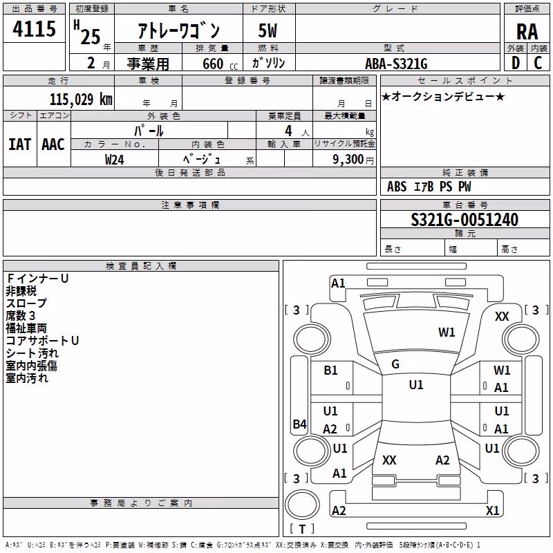 DAIHATSU ATRAI