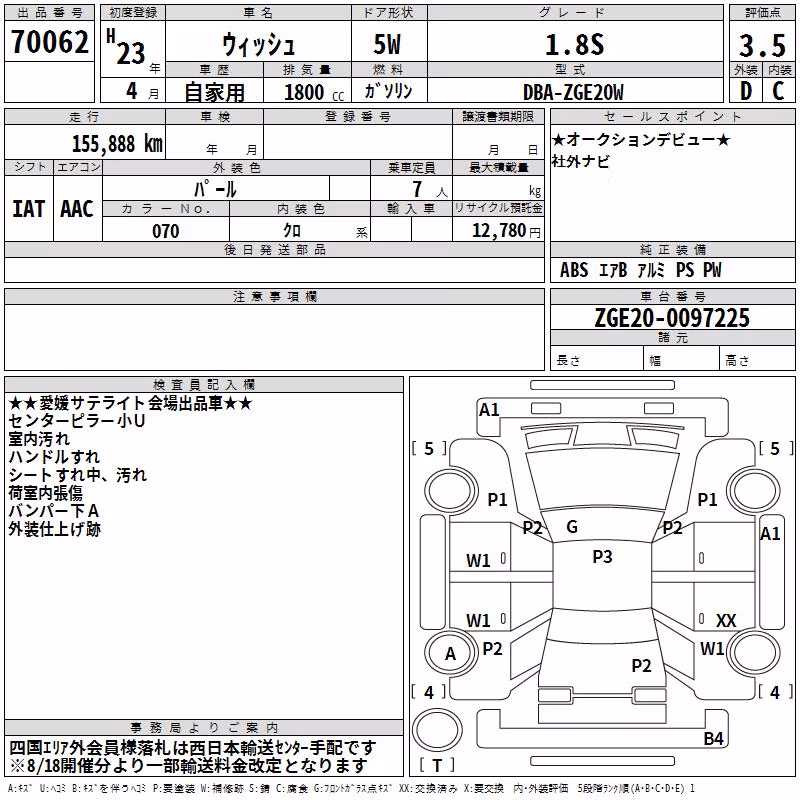 TOYOTA WISH