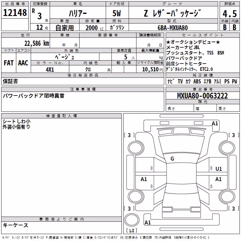 TOYOTA HARRIER