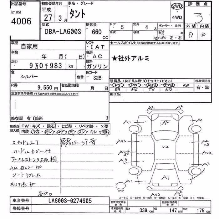 DAIHATSU TANTO