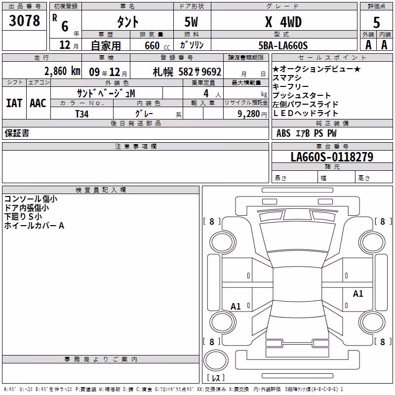 DAIHATSU TANTO