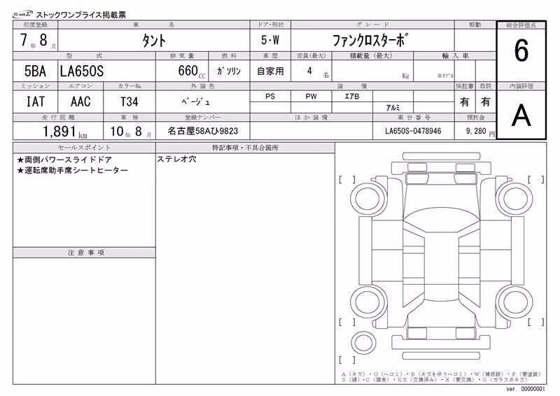 DAIHATSU TANTO