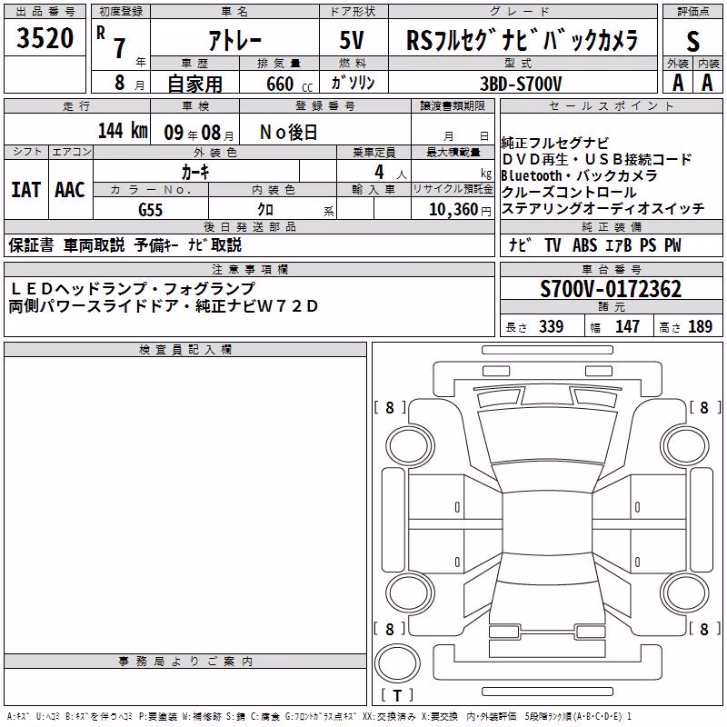 DAIHATSU ATRAI