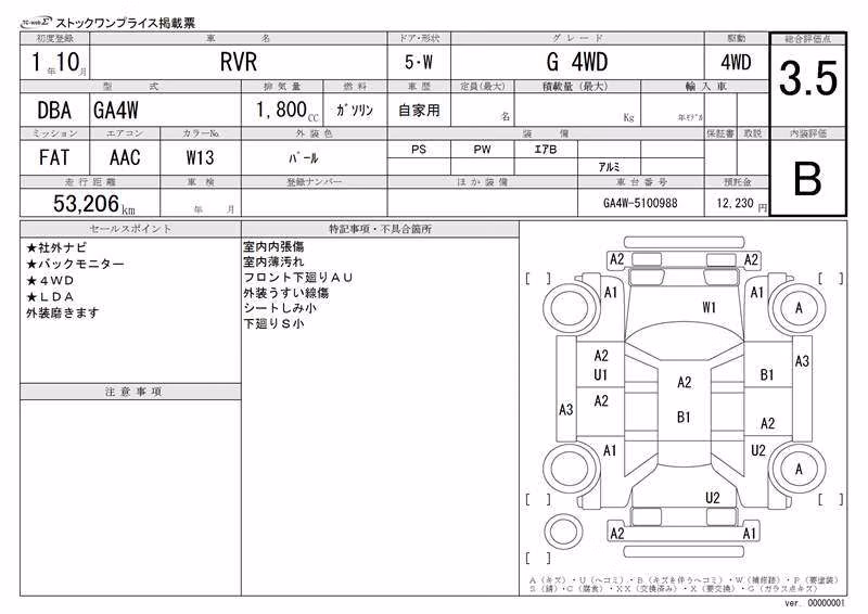 MITSUBISHI RVR