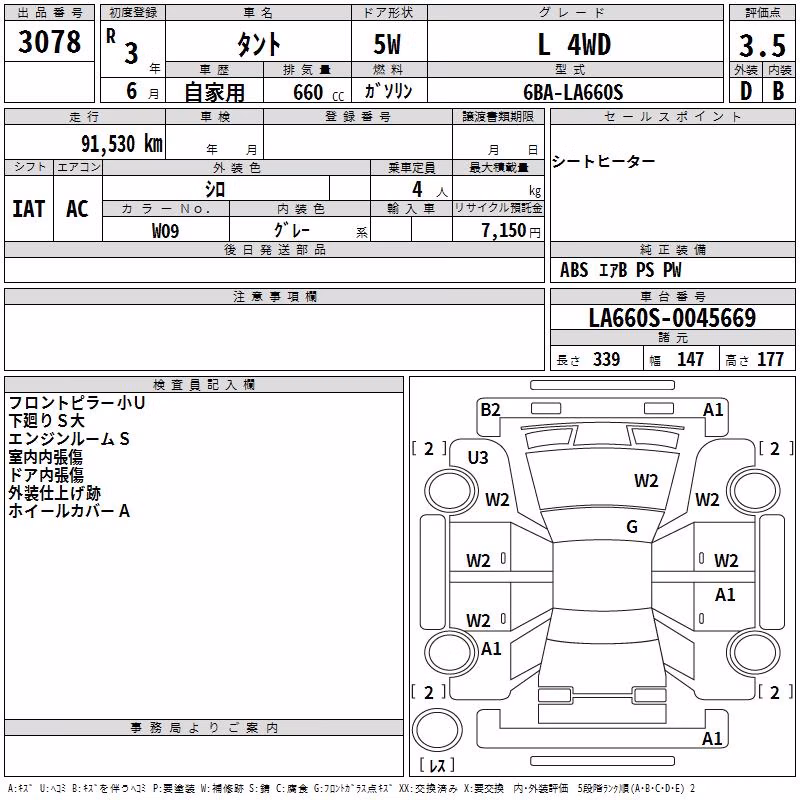 DAIHATSU TANTO