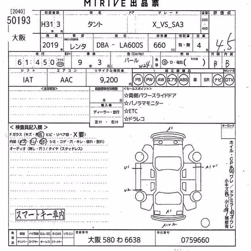 DAIHATSU TANTO