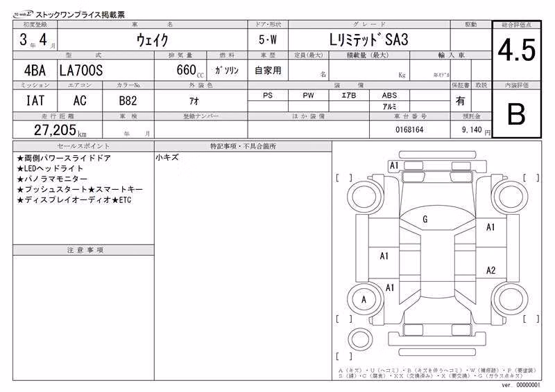 DAIHATSU WAKE