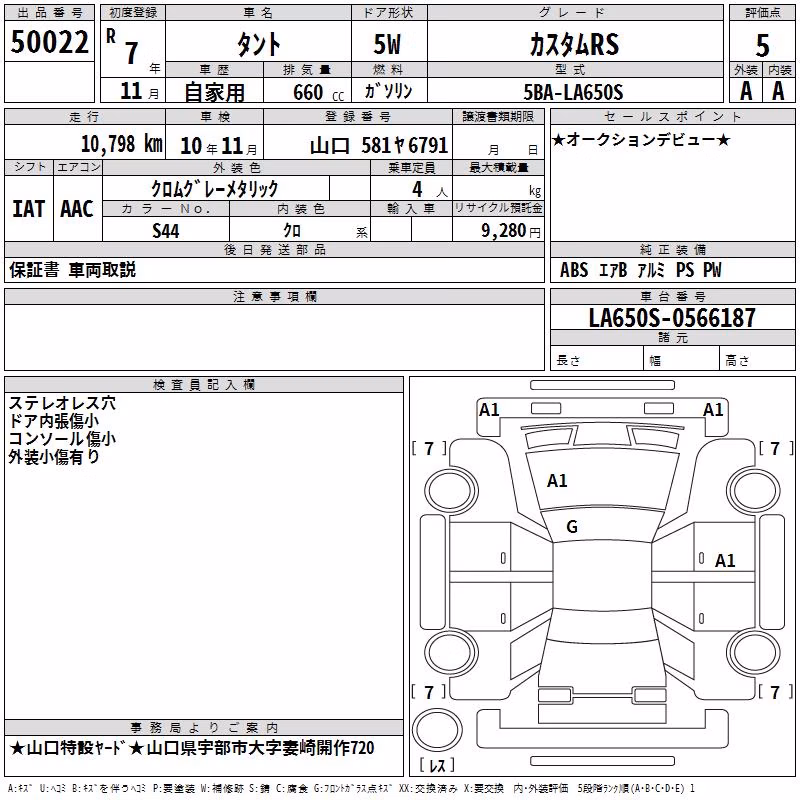 DAIHATSU TANTO