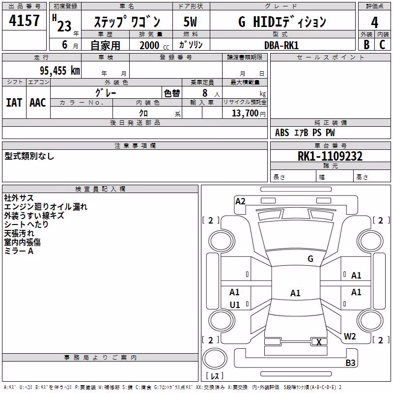 HONDA STEPWGN