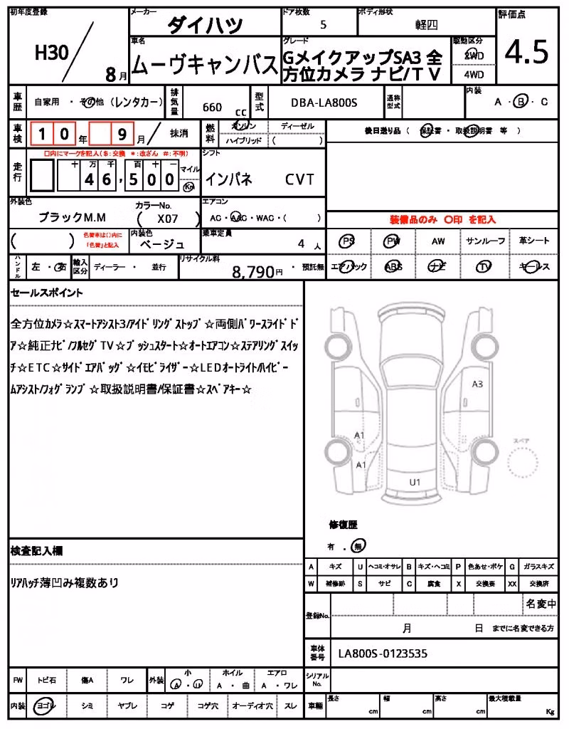 DAIHATSU MOVE CANBUS