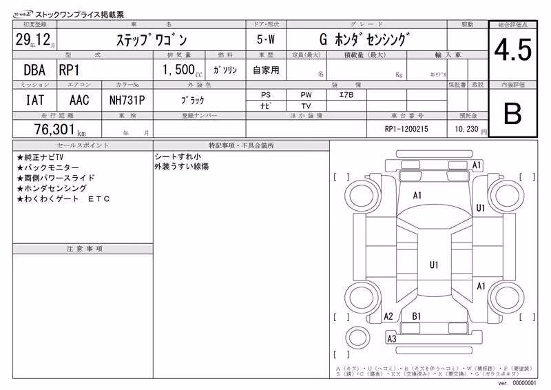 HONDA STEPWGN