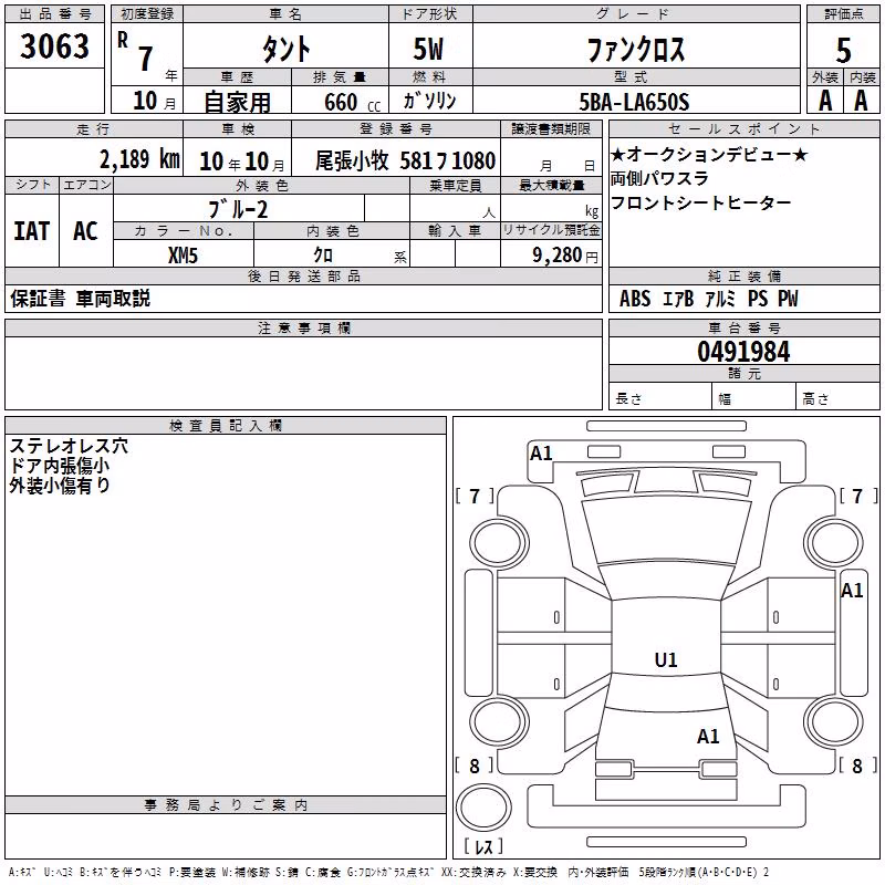 DAIHATSU TANTO