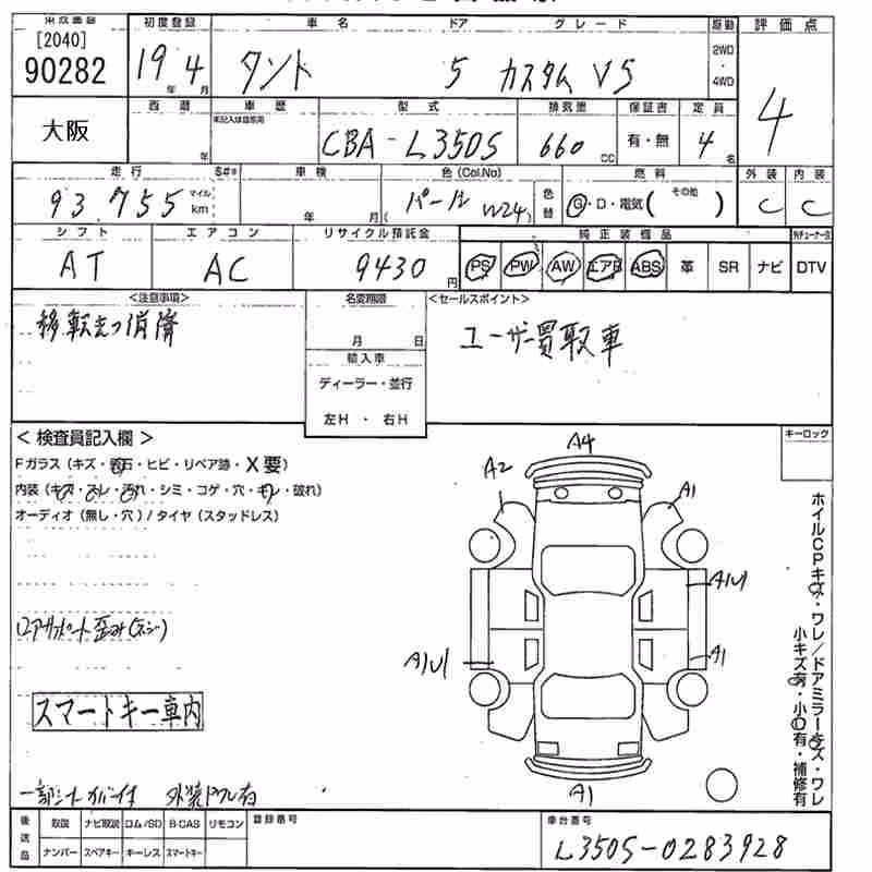 DAIHATSU TANTO