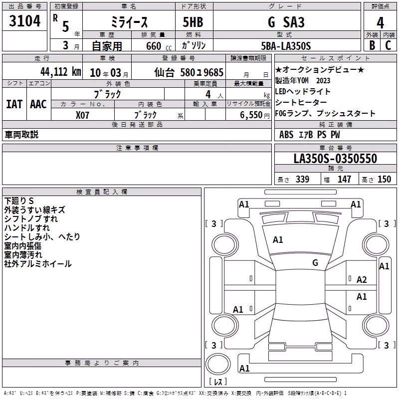DAIHATSU MIRA E:S