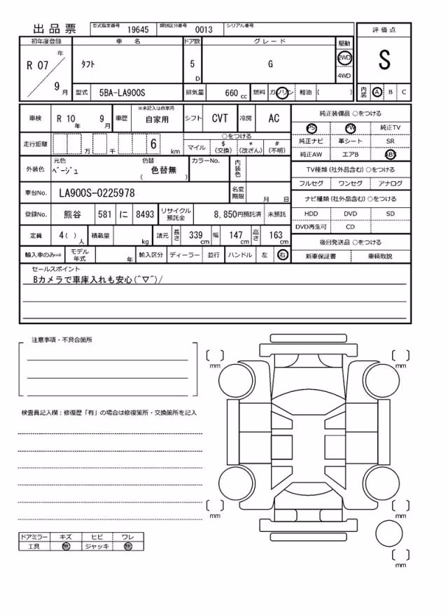 DAIHATSU TAFT