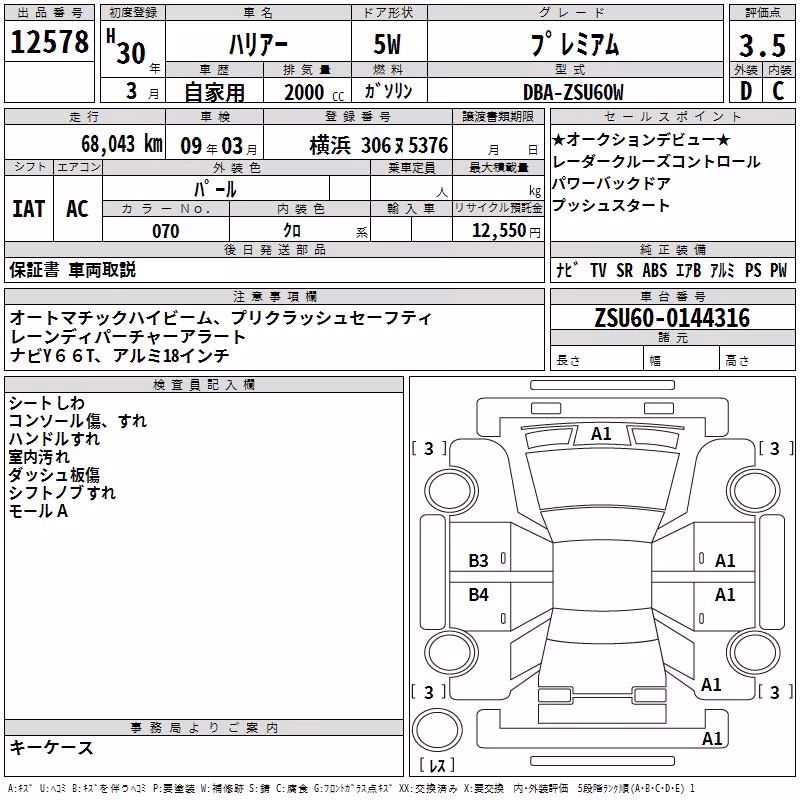 TOYOTA HARRIER