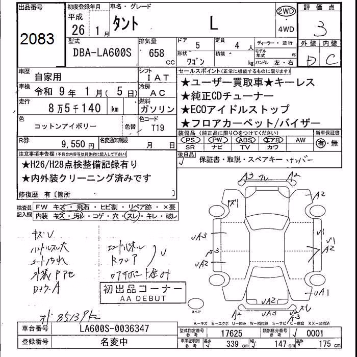 DAIHATSU TANTO