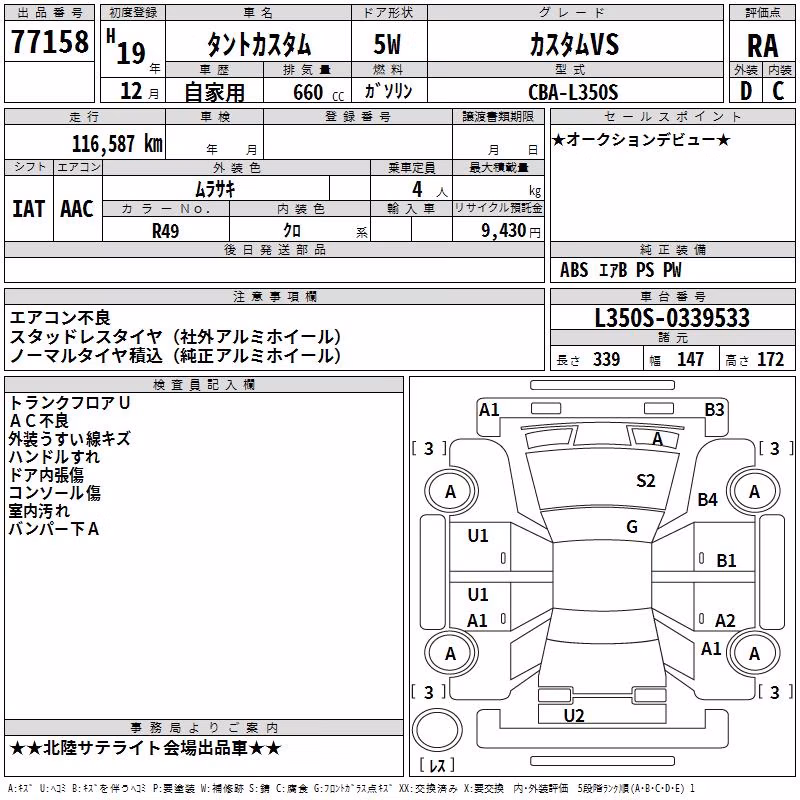 DAIHATSU TANTO