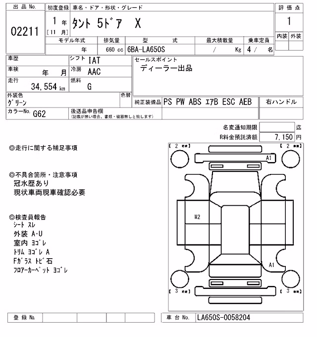 DAIHATSU TANTO