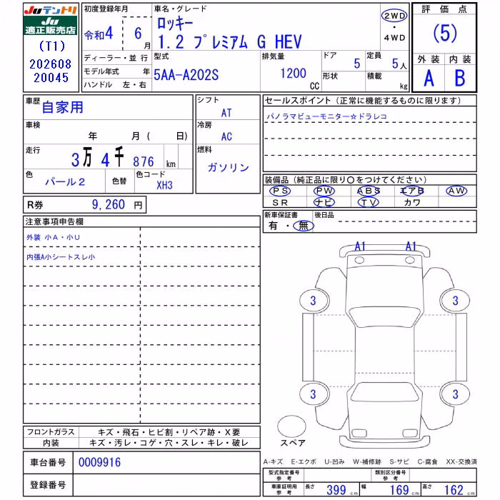 DAIHATSU ROCKY