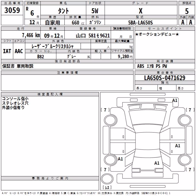 DAIHATSU TANTO