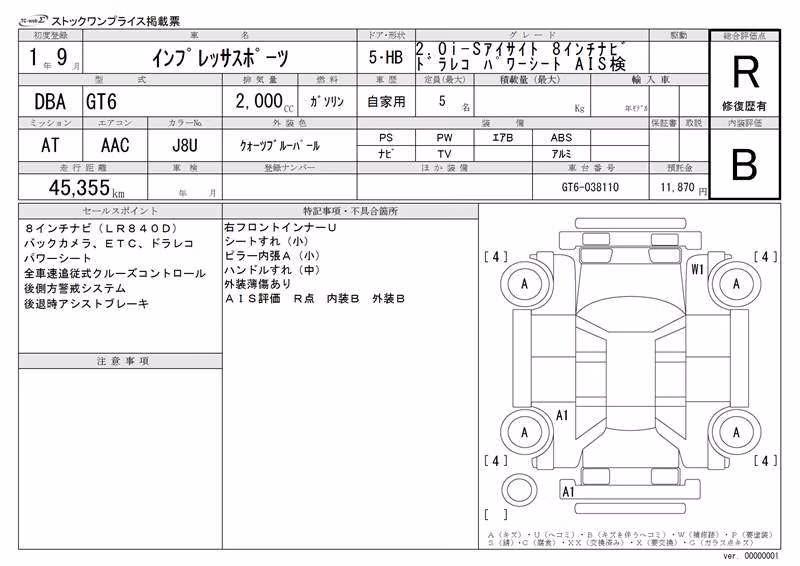 SUBARU IMPREZA