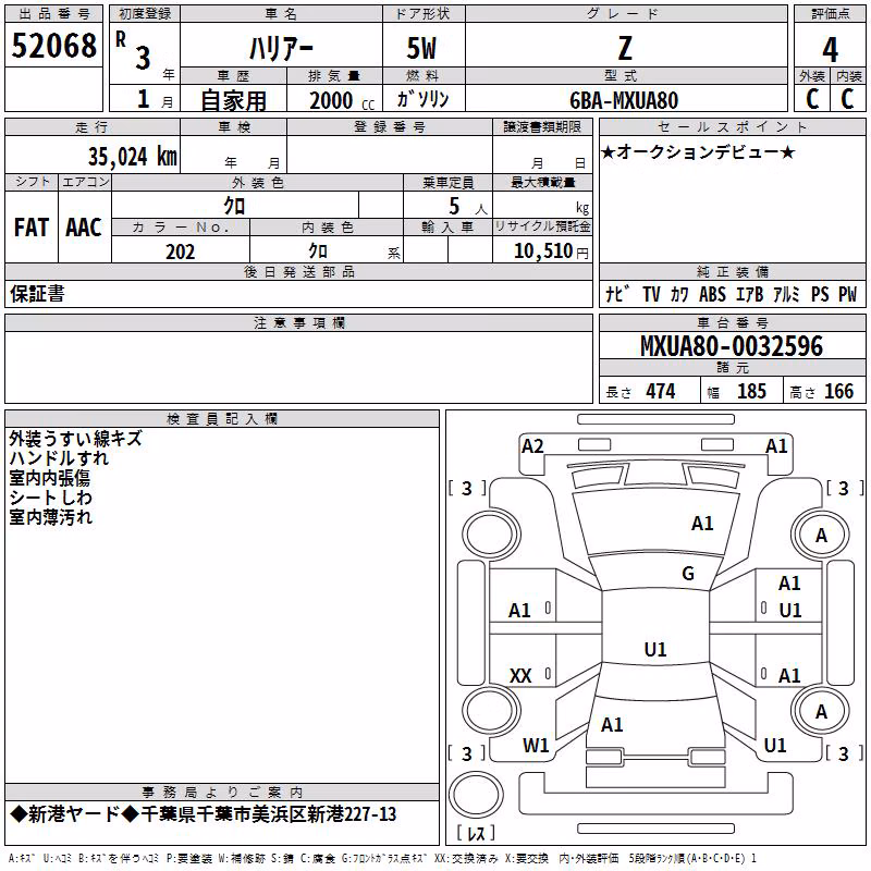 TOYOTA HARRIER