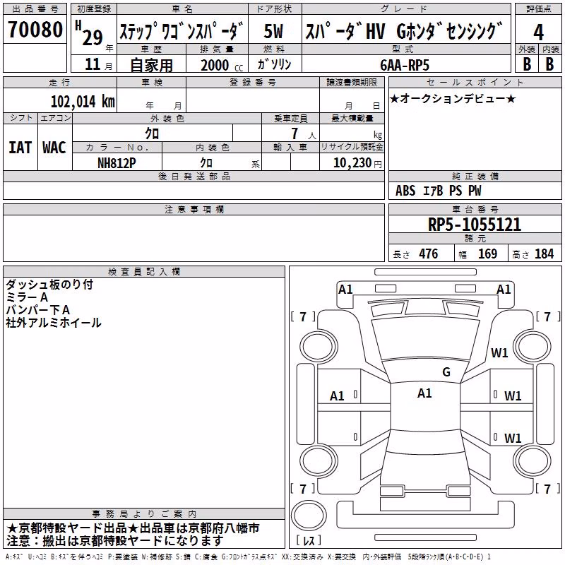 HONDA STEPWGN