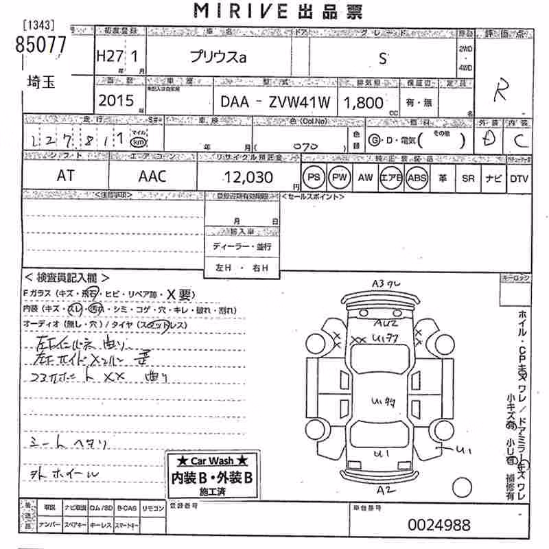 TOYOTA PRIUS ALPHA