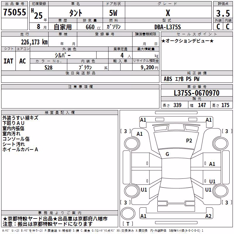 DAIHATSU TANTO