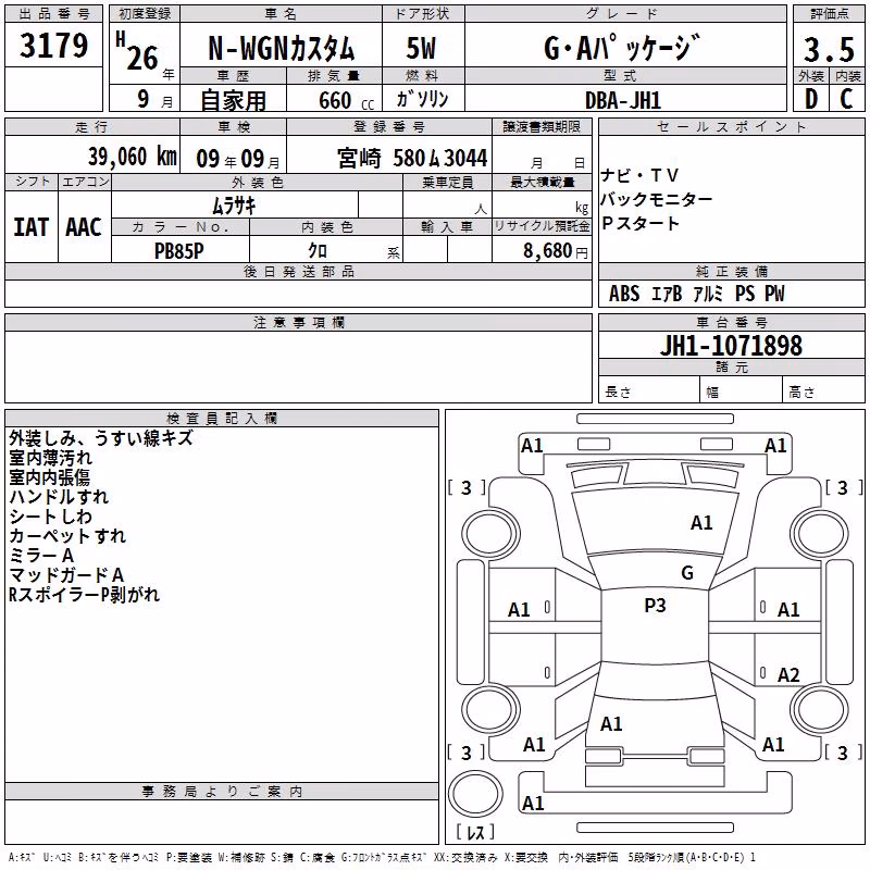 HONDA N-WGN
