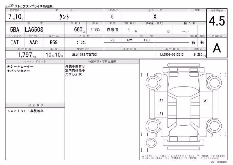 DAIHATSU TANTO
