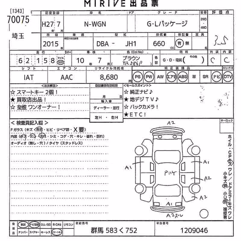 HONDA N-WGN