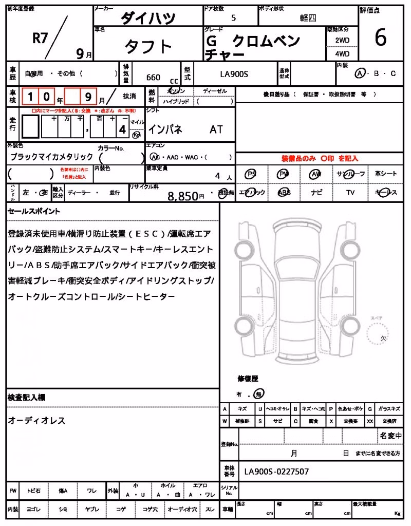 DAIHATSU TAFT