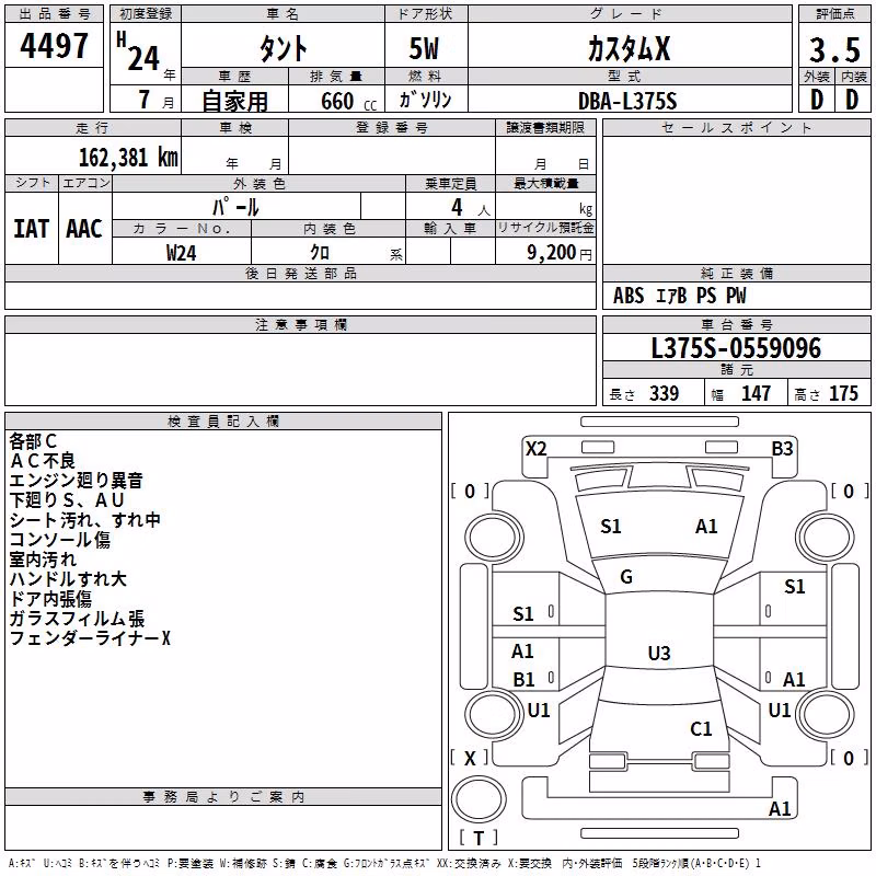DAIHATSU TANTO