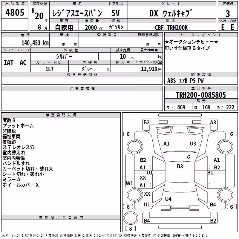 TOYOTA REGIUS ACE