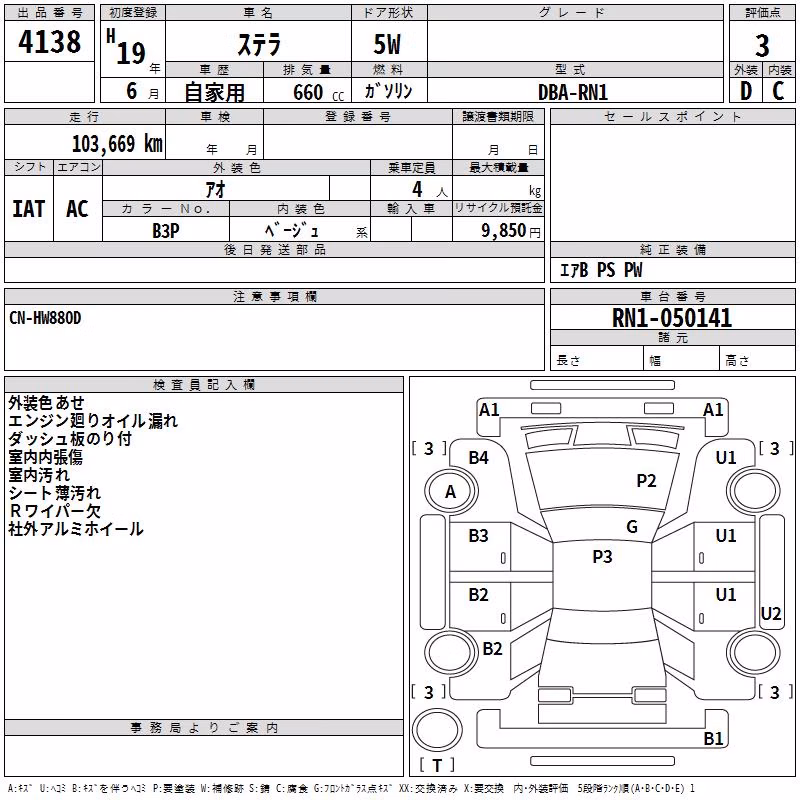 SUBARU STELLA