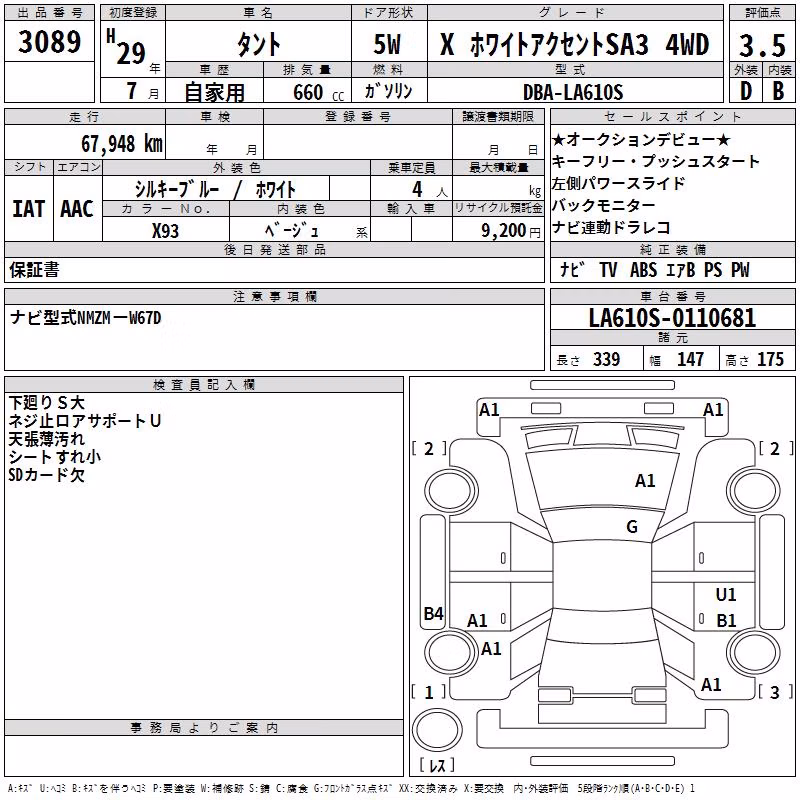 DAIHATSU TANTO