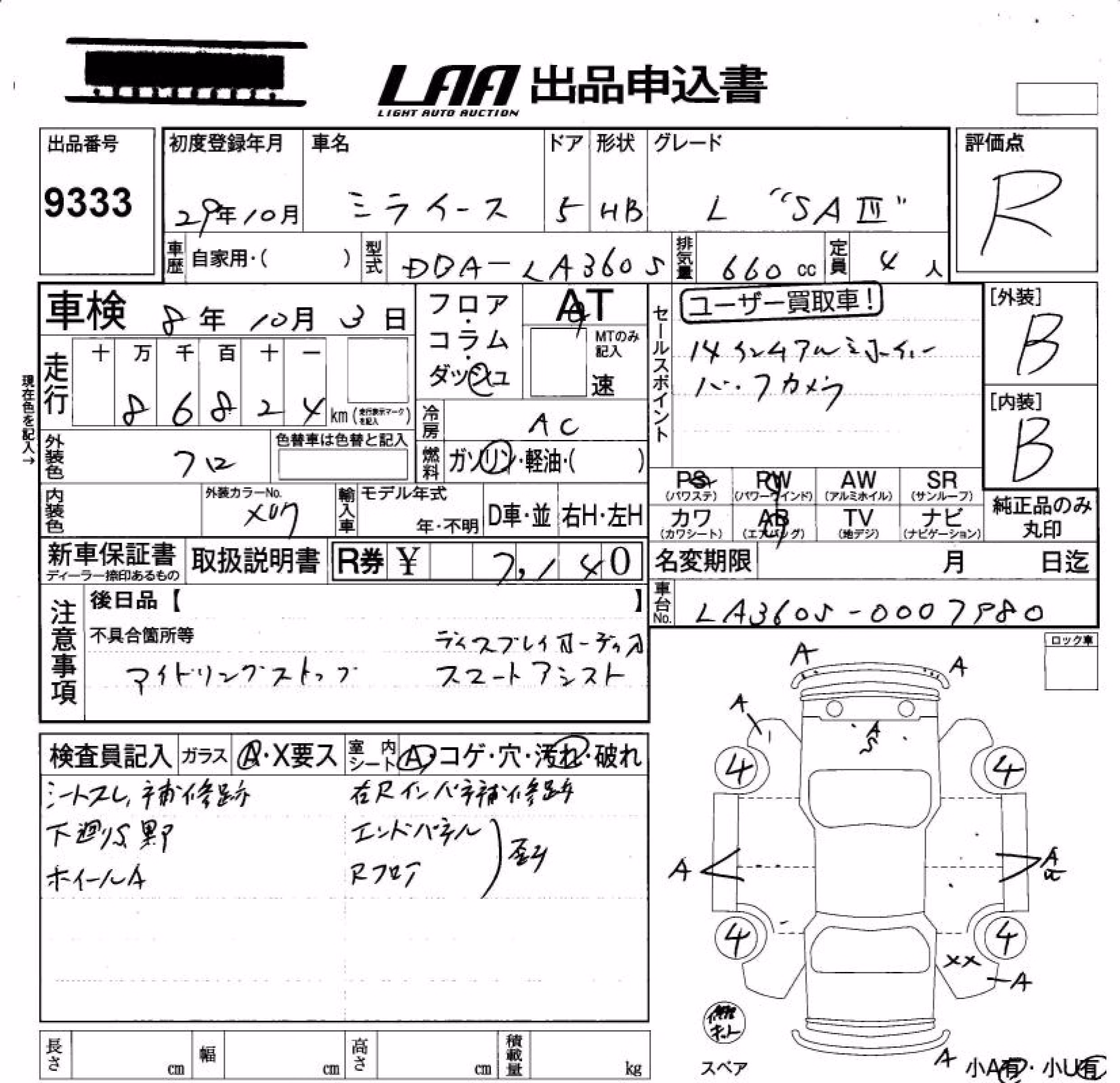 DAIHATSU MIRA E:S