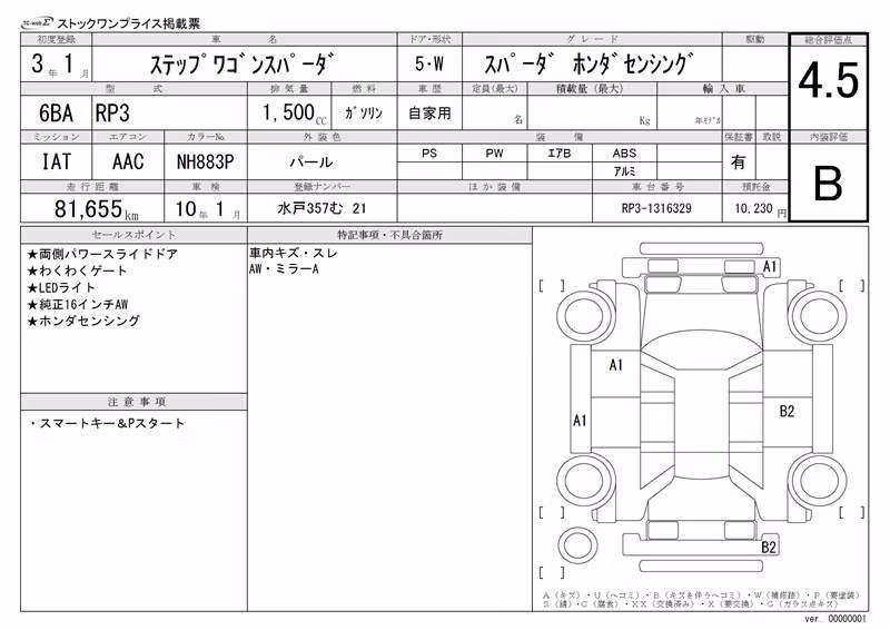 HONDA STEPWGN