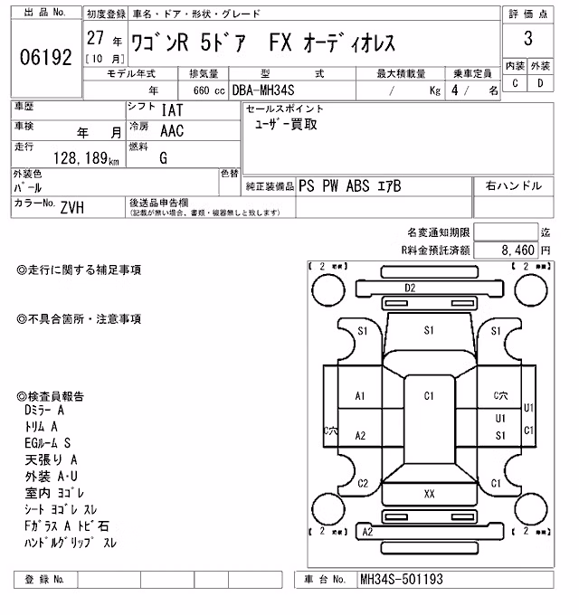 SUZUKI WAGON R