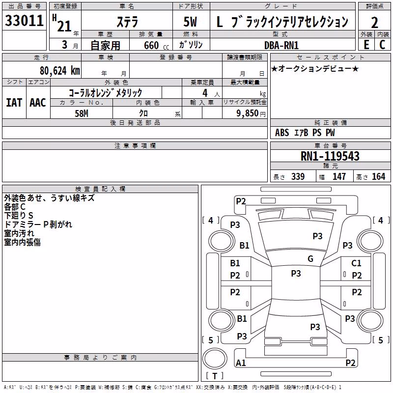 SUBARU STELLA