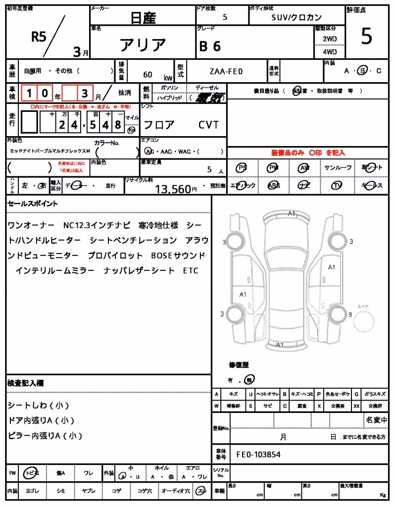 NISSAN ARIYA